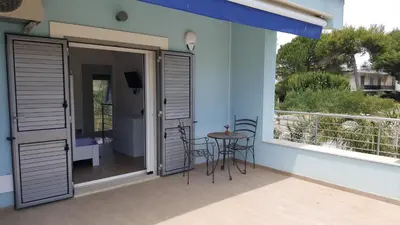 Balcone o terrazza di Villa Azzurra - Fontane Bianche