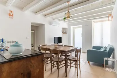 Area soggiorno di Casa Florus by Wonderful Italy
