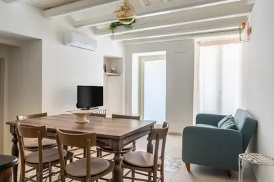 TV o dispositivi per l'intrattenimento presso Casa Florus by Wonderful Italy