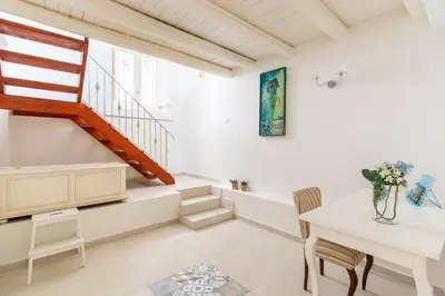 Area soggiorno di Casa Florus by Wonderful Italy