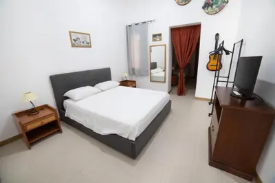 Letto o letti in una camera di Gentile's home