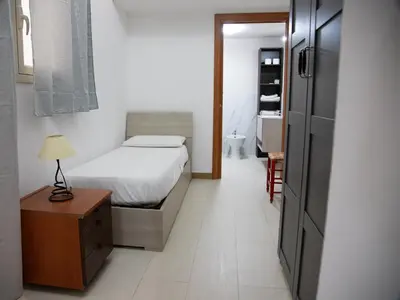 Letto o letti in una camera di Gentile's home