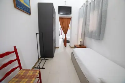 Letto o letti in una camera di Gentile's home