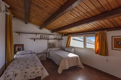 Letto o letti in una camera di Villa Concetta