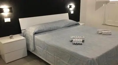Letto o letti in una camera di Casetta Marygio