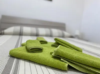 Letto o letti in una camera di VILLA LARA 600 METRI DAL MARE