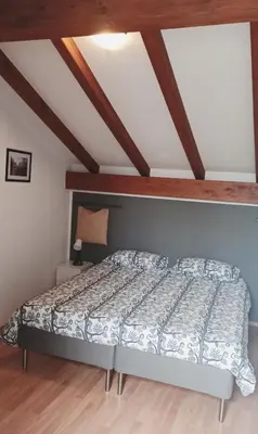 Letto o letti in una camera di La Picci