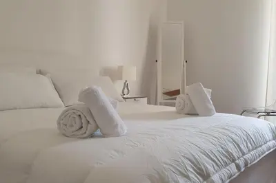 Letto o letti in una camera di Appartamento Teatro Massimo