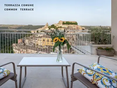 Balcone o terrazza di La casa di Irene - Suites con vista