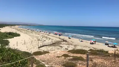 Paesaggio naturale nelle vicinanze della casa vacanze