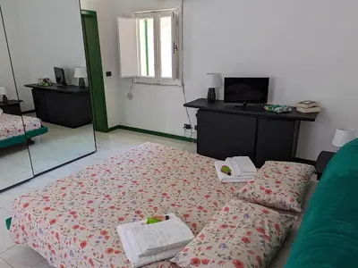 Letto o letti in una camera di Casa Ficumora