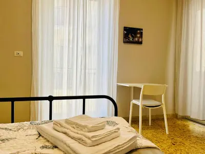 Letto o letti in una camera di La Terrazza di Sant'Agata