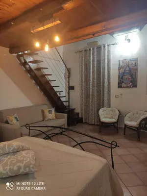 Area soggiorno di Casa Ciuri Ciuri