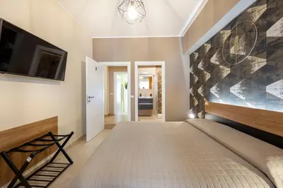 Letto o letti in una camera di B&B Altrasia