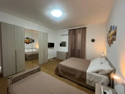 Letto o letti in una camera di La Petite Maison