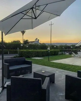 Area soggiorno di Villa Stefy formula exclusive