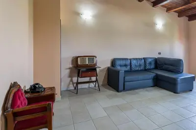 Area soggiorno di Villa Stefy formula exclusive