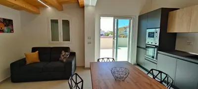 Cucina o angolo cottura di Casa Vacanze Rainbow, Siracusa