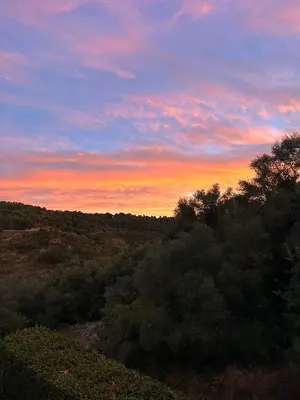 Paesaggio naturale nelle vicinanze della casa vacanze