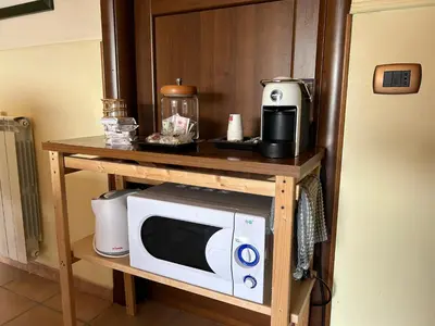 Cucina o angolo cottura di Casa Vacanze Salvatore-Relax con piscina privata