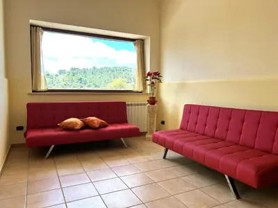 Area soggiorno di Casa Vacanze Salvatore-Relax con piscina privata