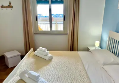 Letto o letti in una camera di La Finestra sul mare Marzamemi con Wi-Fi e posto auto