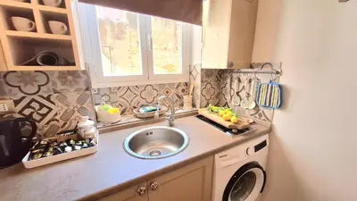 Cucina o angolo cottura di Citrus Giallo