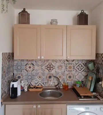 Cucina o angolo cottura di Citrus Verde