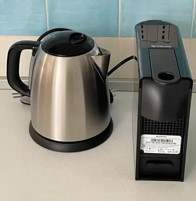 Set per la preparazione di tè e caffè presso L'arco di San Giuseppe