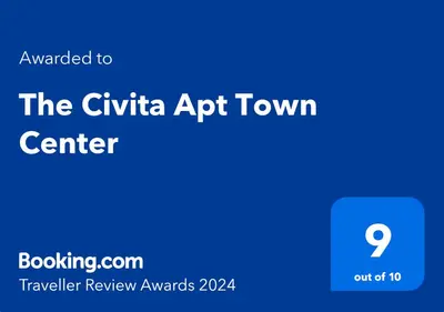 Certificato, attestato, insegna o altro documento esposto da The Civita Apt Town Center