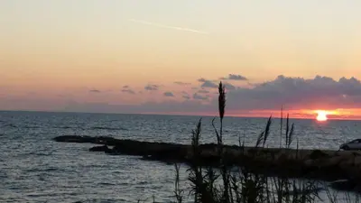 Paesaggio naturale nelle vicinanze della villa
