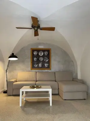 Area soggiorno di La casa sul Cortile