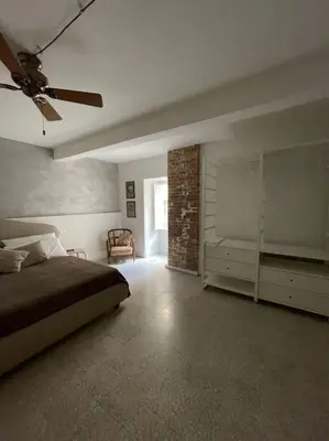 Letto o letti in una camera di La casa sul Cortile