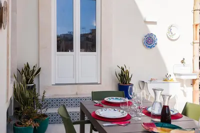 Planimetria di 2 Soru Ortigia Holiday Home - Attico con terrazza