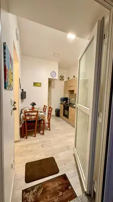 Cucina o angolo cottura di Casa Pandora RosaApartmentsOrtigia