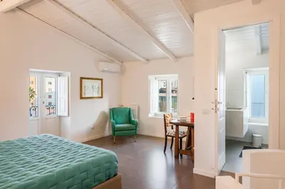 Letto o letti in una camera di 2 Soru Ortigia Holiday Home - Romantico bilocale