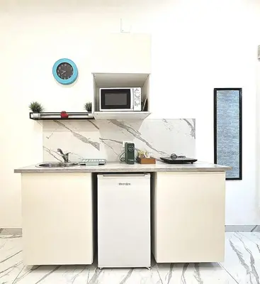 Cucina o angolo cottura di La Casa di Dani e Marco vicino Ortigia, Siracusa