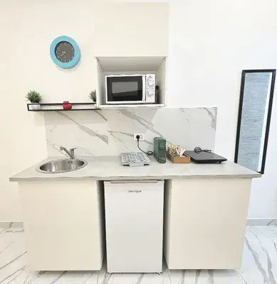 Cucina o angolo cottura di La Casa di Dani e Marco vicino Ortigia, Siracusa