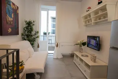 TV o dispositivi per l'intrattenimento presso Le Grazie Romantic House by Dimore Trinacria