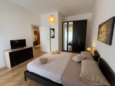 Letto o letti in una camera di GABRY HOUSE