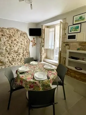 Cucina o angolo cottura di Casa con terrazza in Ortigia
