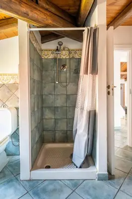 Bagno di {Villa Jacuzzi Privata}sul mare di Fontane Bianche
