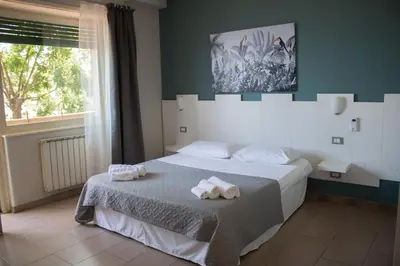 Letto o letti in una camera di Mirage Mer B&B
