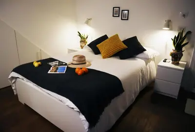 Letto o letti in una camera di Petite Suite