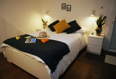 Letto o letti in una camera di Petite Suite