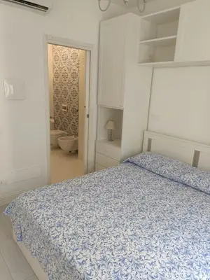 Letto o letti in una camera di il Nido Azzurro Marzamemi