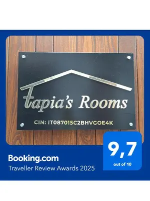 Certificato, attestato, insegna o altro documento esposto da TAPIA'S ROOMS BIG