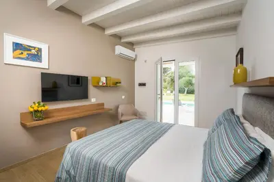 Letto o letti in una camera di Azulea