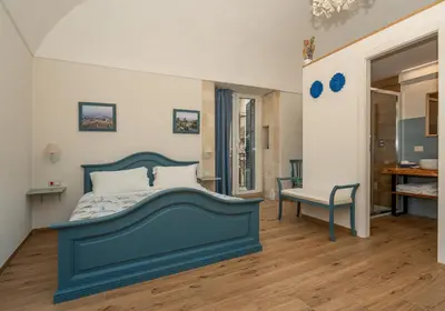 Letto o letti in una camera di Terrazza Campailla