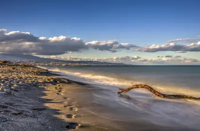 Paesaggio naturale nelle vicinanze della casa vacanze